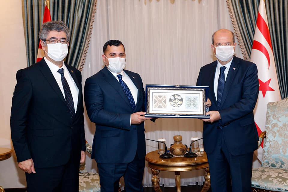 KKTC Cumhurbaşkanlığı - Cumhurbaşkanı Ersin Tatar, Bahçeşehir Üniversitesi Heyetini kabul etti.