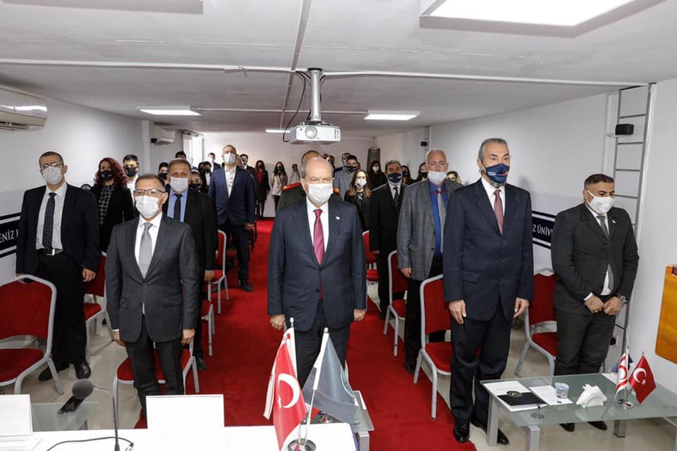 KKTC Cumhurbaşkanlığı - Cumhurbaşkanı Ersin Tatar, “COVID 19’un KKTC Sivil Havacılığına Etkisi” sempozyumuna “ katıldı.